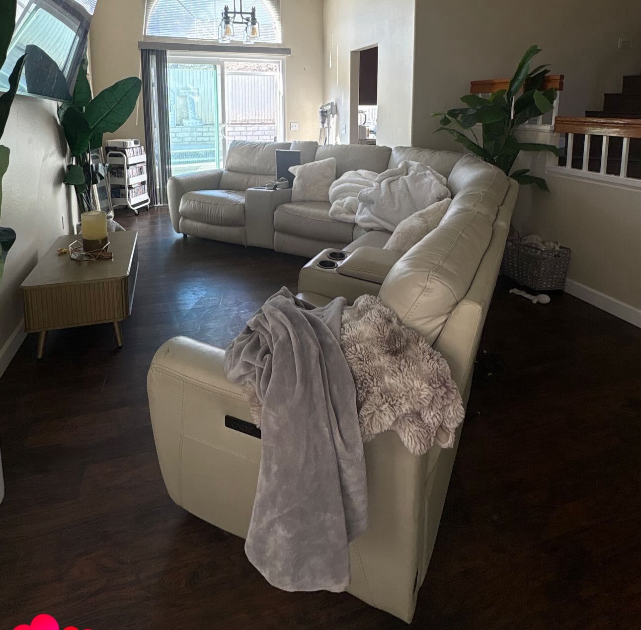 Leather Couches Sectional Recliner 