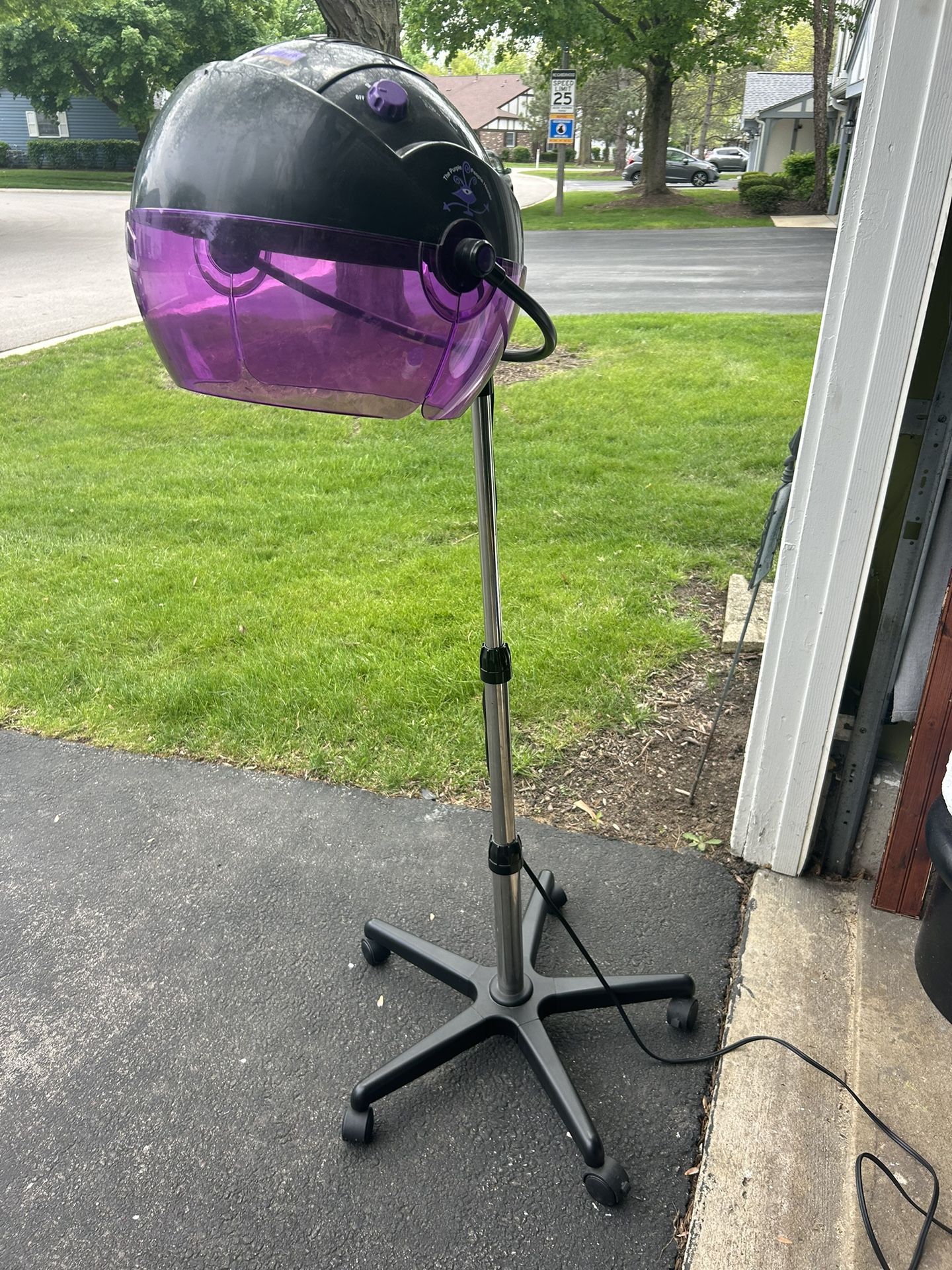 Standing Hairdryer Hot Tools The Purple People Heater