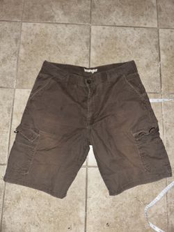 Brown Cargo Shorts