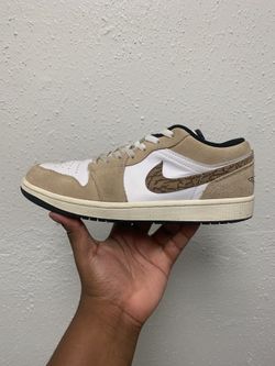 Jordan 1 Low Se Brown Elephant