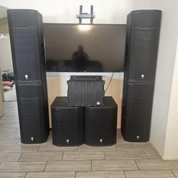  Professional JBL Speakers & 3 Crown Amps. And More