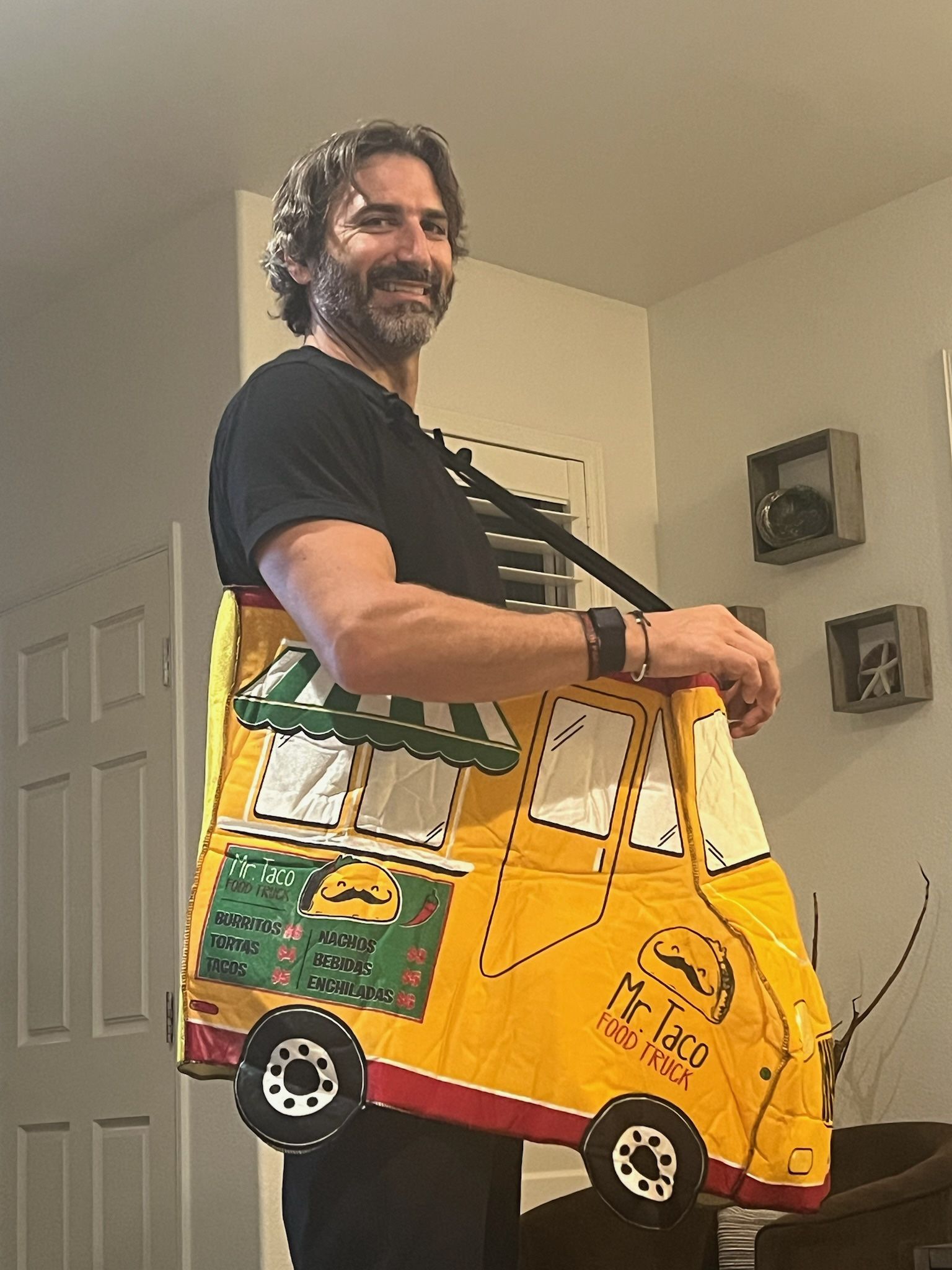 🌮 Mr. Taco Food Truck Halloween Costume – Funny Adult Taco Truck Outfit 🌮