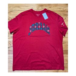 Nike Air Jordan Essentials Holiday Men's Crew T-Shirt Men’s size 3XL NEW! 