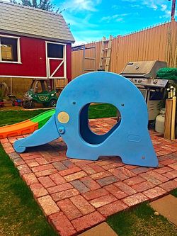 Fisher price sale elephant slide