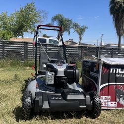 Murray 22 in. 140 cc Briggs & Stratton Walk Behind Gas Self-Propelled Lawn Mower with Front Wheel Drive and Bagger