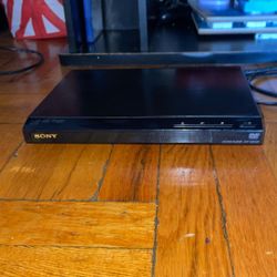 Black Sony Portable DVD Player 