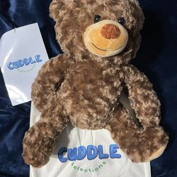 Cuddle Selections Weighted Bear