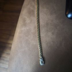 Cadena Monaco 10k 6.5mm 