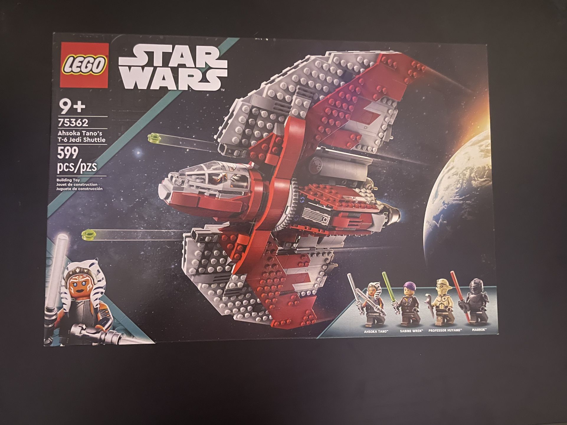 LEGO Star Wars: Ahsoka Tano’s T-6 Jedi Shuttle (75362) – Brand New