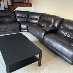Leather Couch (make an Offer)