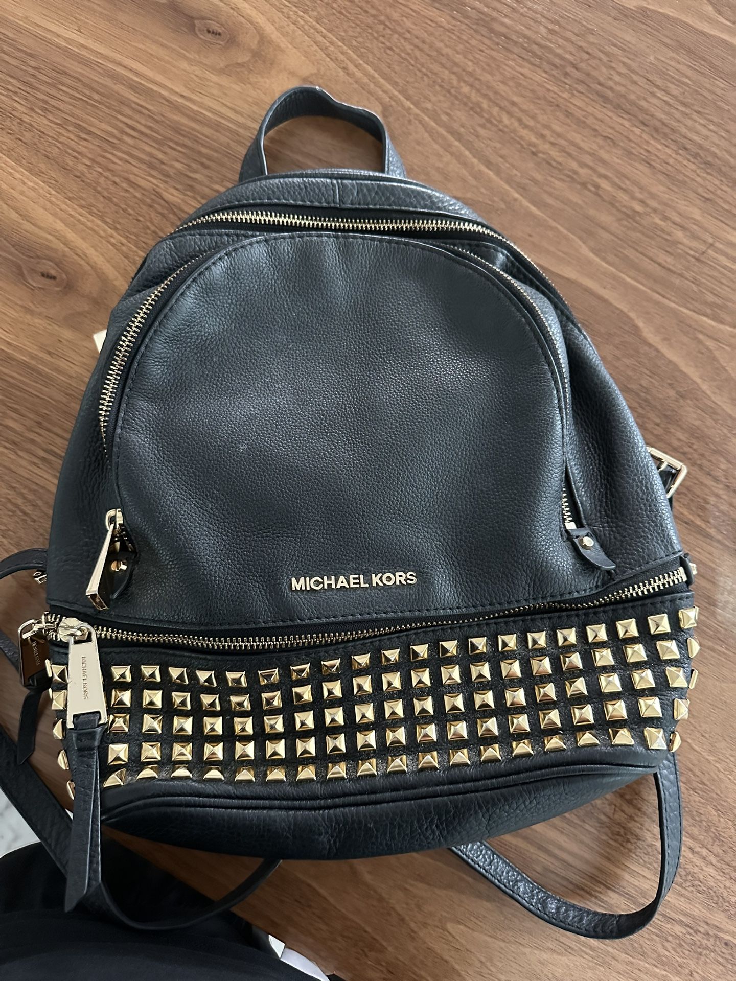 Michael Kors Leather Book Bag