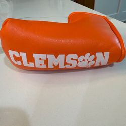 Clemson Tigers blade-style putter headcover
