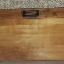 Hand Made Vintage  Wood Box , Gun Case