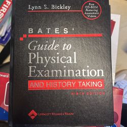 Bates Guide to Physical Examination 9th edition