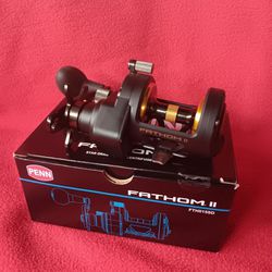 
NEW Penn FTHII15SD Fathom II Star Drag Reel NO TAX
