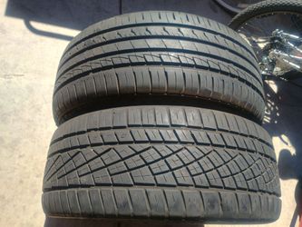 225/45/17 85-95% TREAD DOT 46/24 SET OF 2 MATCHING HIGH PERFORMANCE TIRES