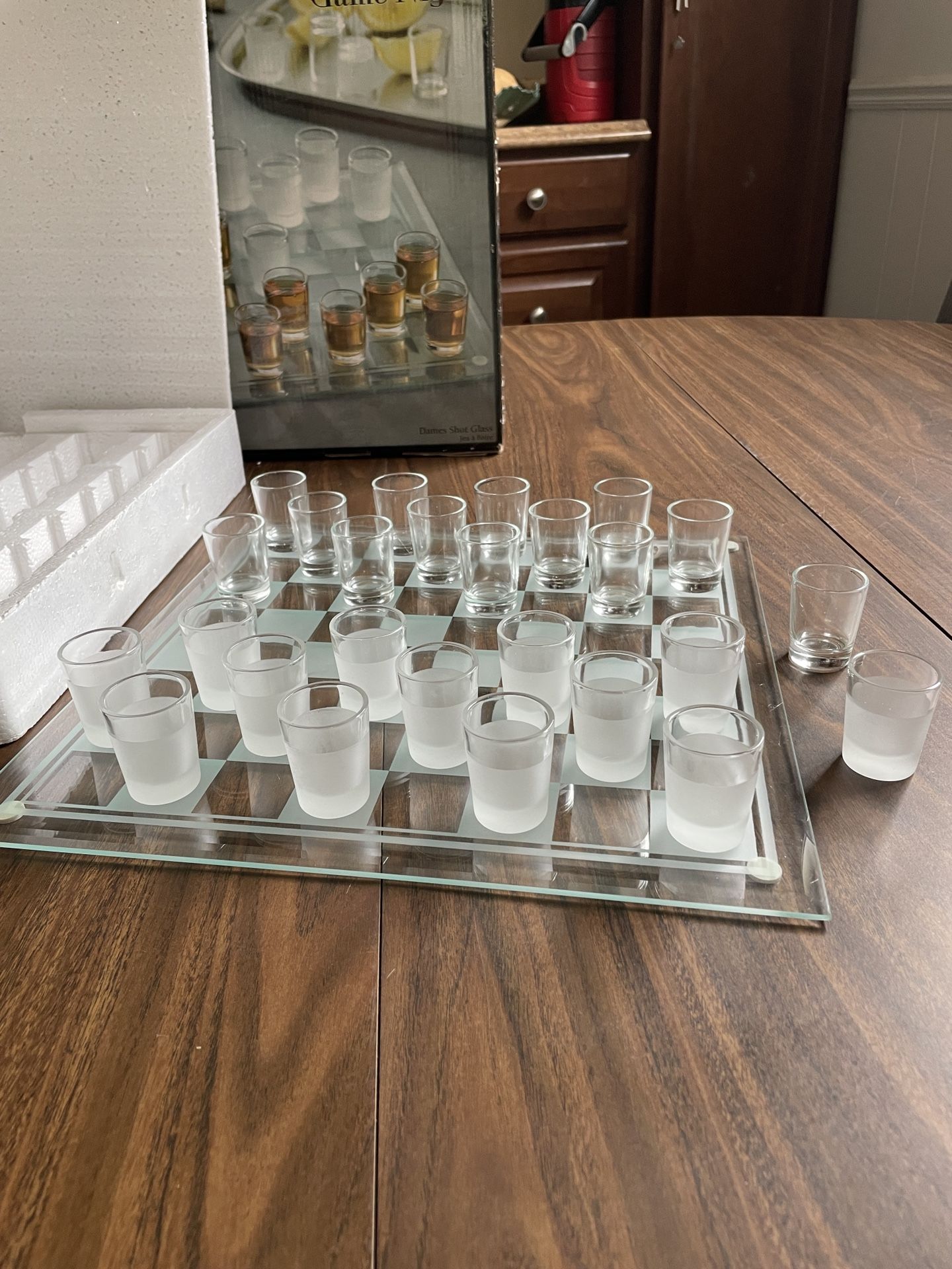 Crystal Clear Game Night Checkers