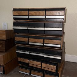 Audio Casette Storage $15 Each