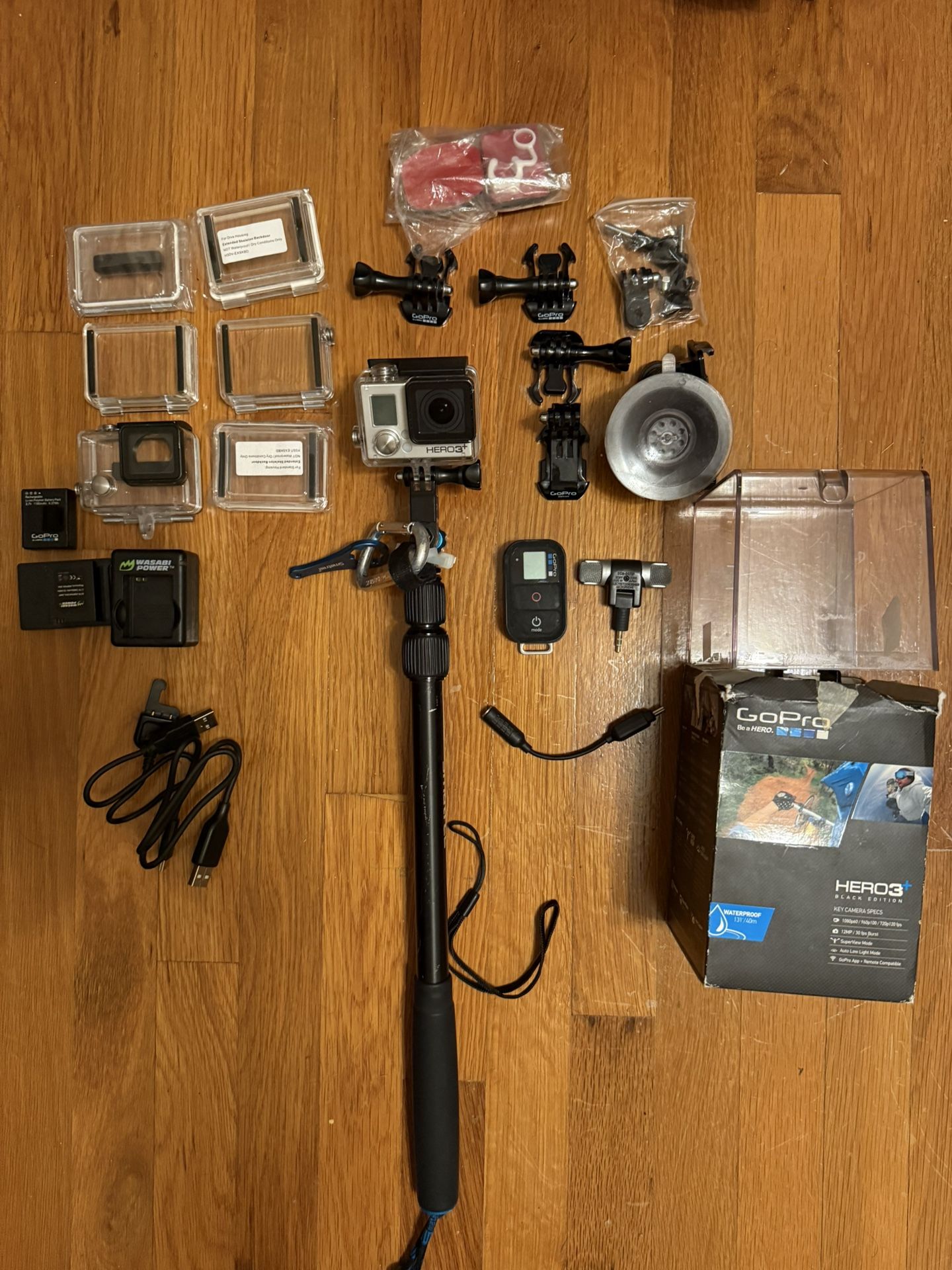 GoPro Hero 3+ w/Accessories
