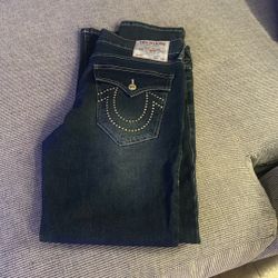 W34 L32 True Religion Denim Jeans