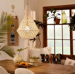 Opalhouse with Jungalow Moroccan Style Rope Hanging Pendant Light