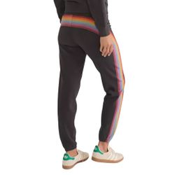 Marine Layer Sweatpants Womens Anytime Joggers Rainbow Black Pull On S NWOT   These Marine Layer women's sweatpants are perfect for any occasion with 