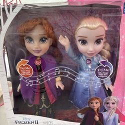 Frozen Elsa & Anna Singing Dolls