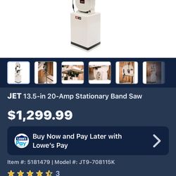 Jet Bandsaw