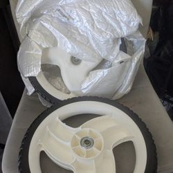Big Back Push Rear Lawn Mower Wheels For Toro Or Craftsman No Drive On Rear