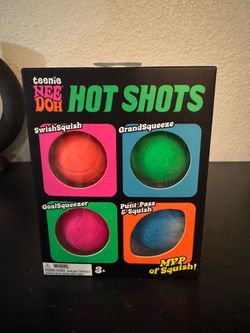 NeeDoh Hot Shots 4-Pack