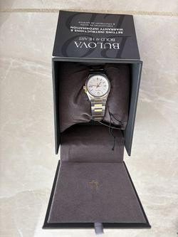 Bulova 98L323 Women’s Two-Tone Watch – New In Box