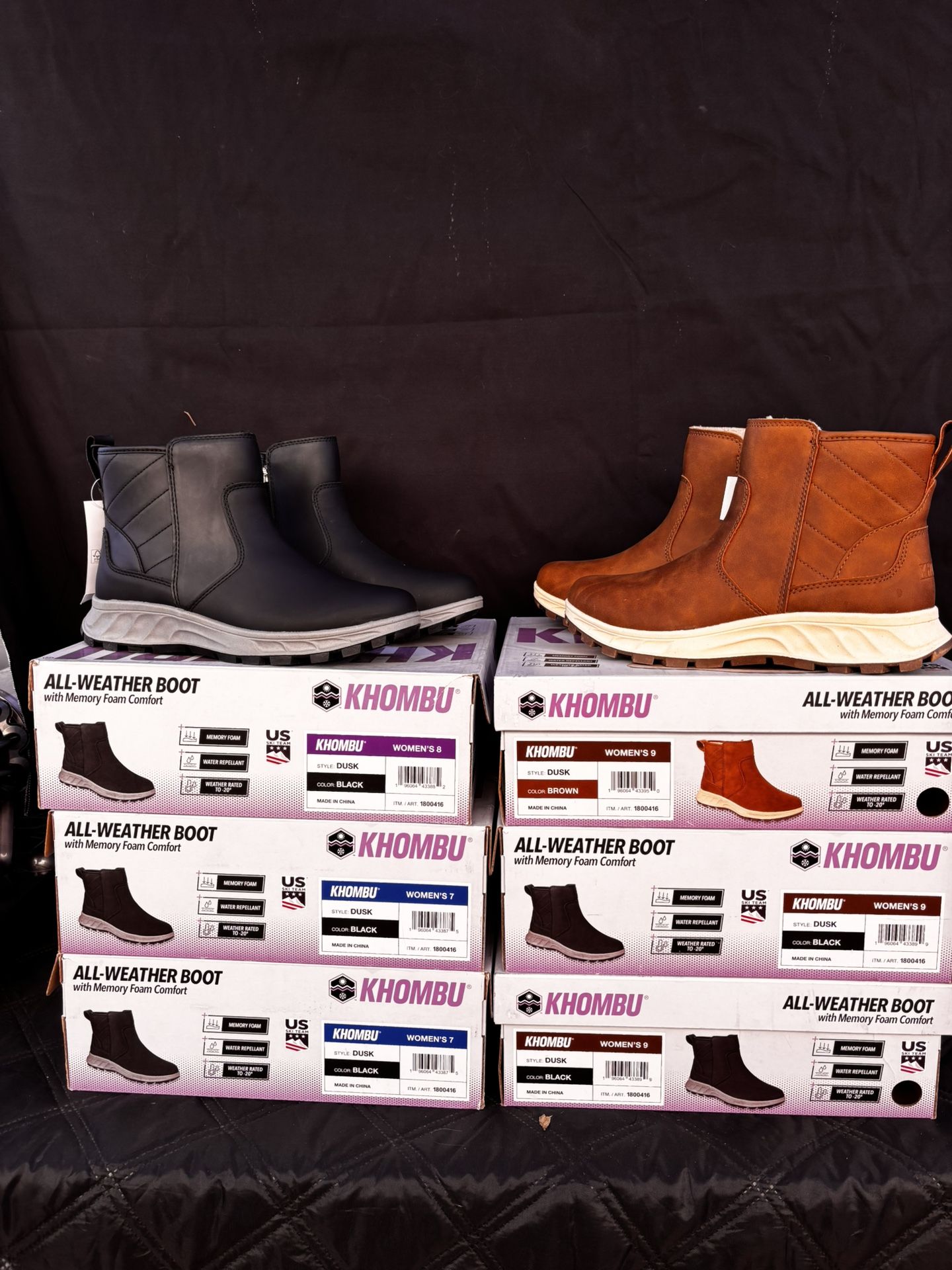 Khombu Women’s All-Weather Boots - New