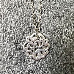 Sterling Silver Lois Hill Necklace 