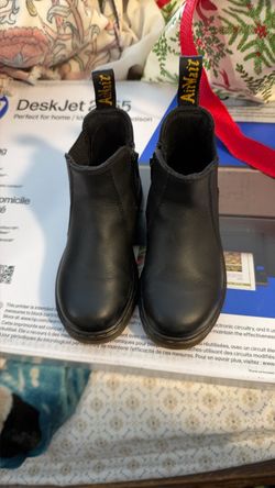 Dr. Martens Black Leather Chelsea Boots