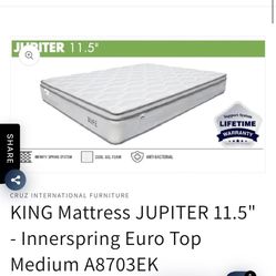 Brand New King Mattress 