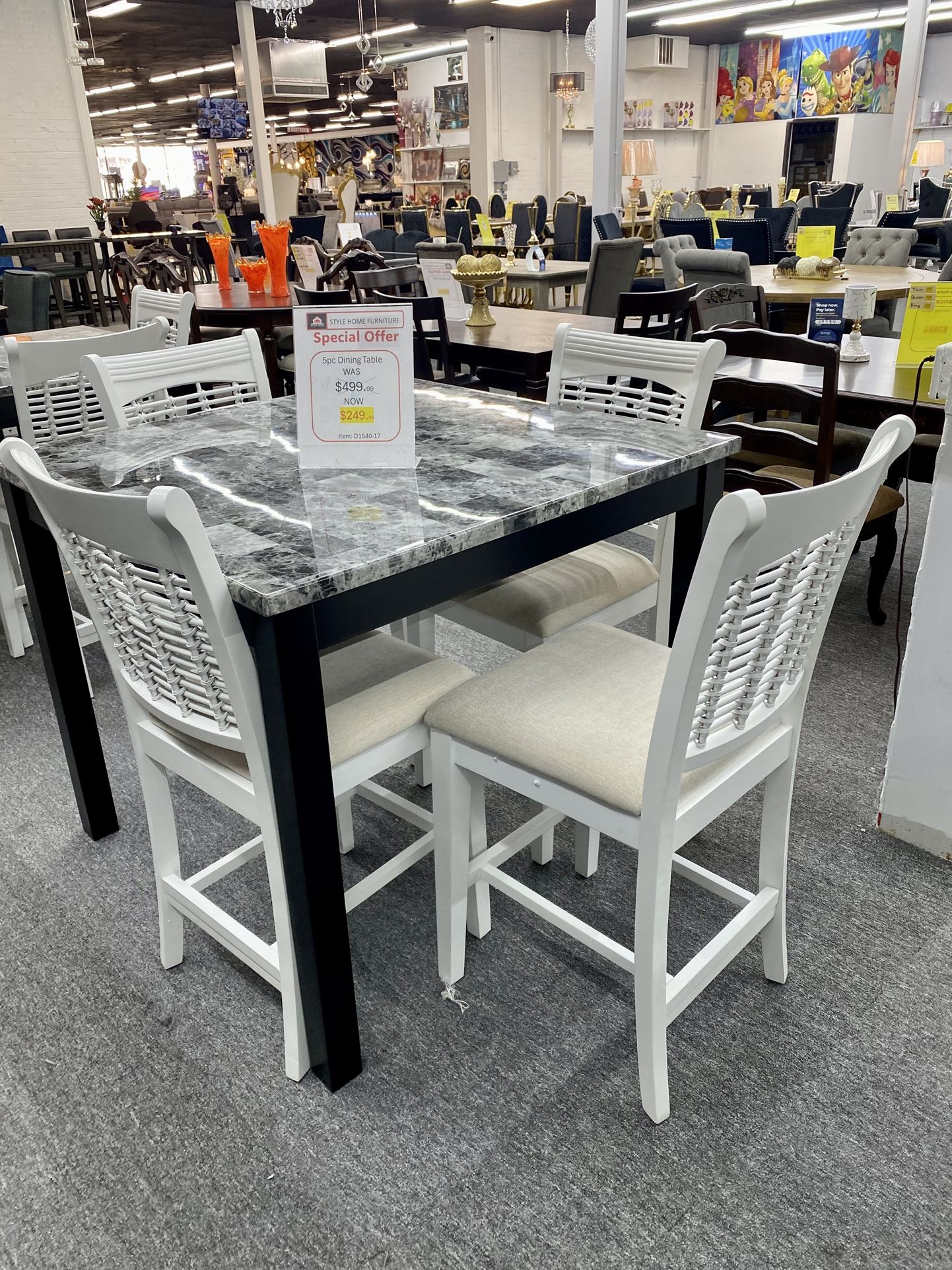 5pc Dinning Table Set $249