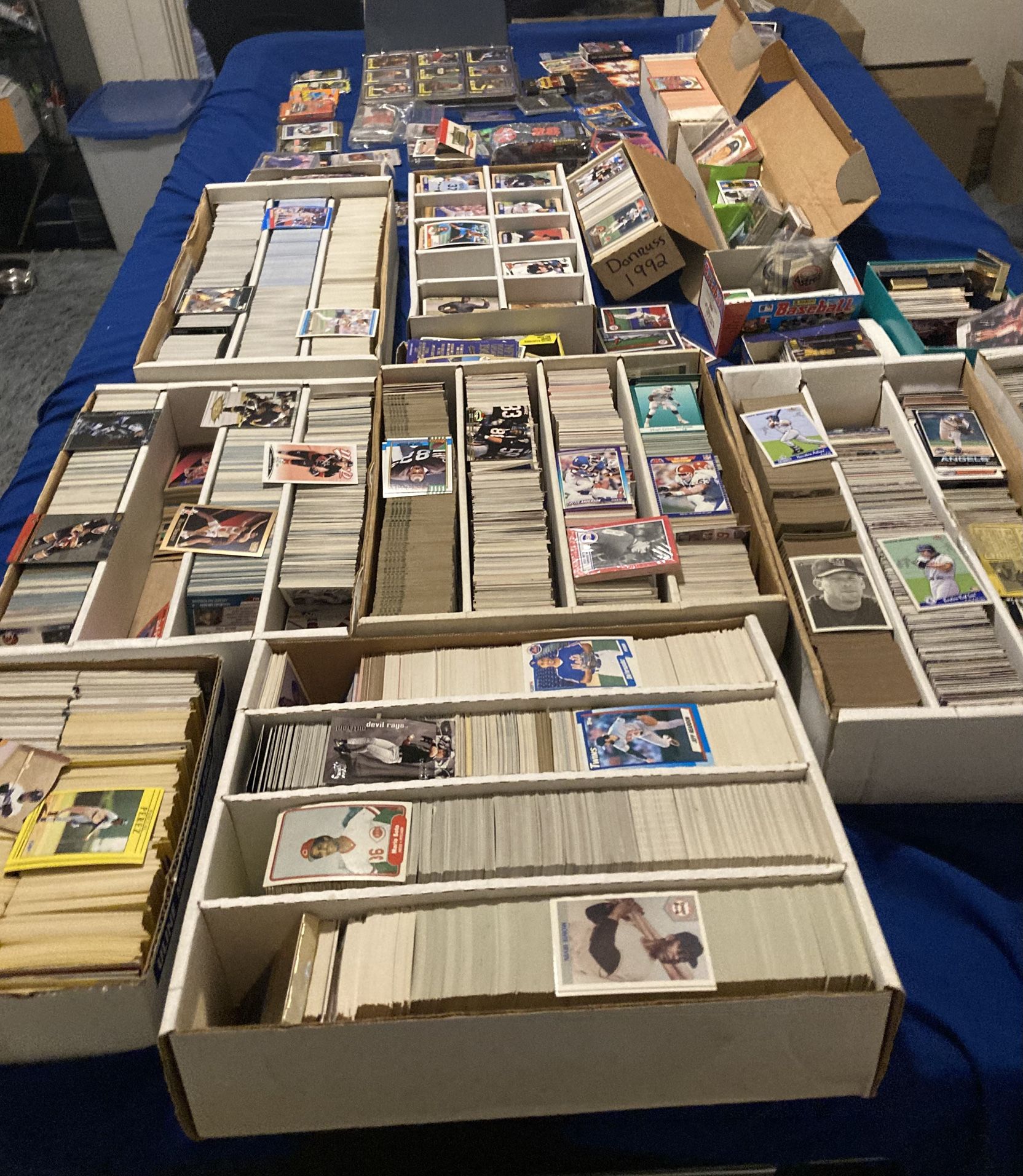 Huge Sports Card Collection