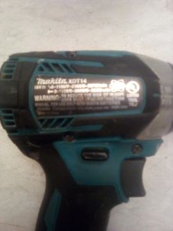 Makita XDT14  impact