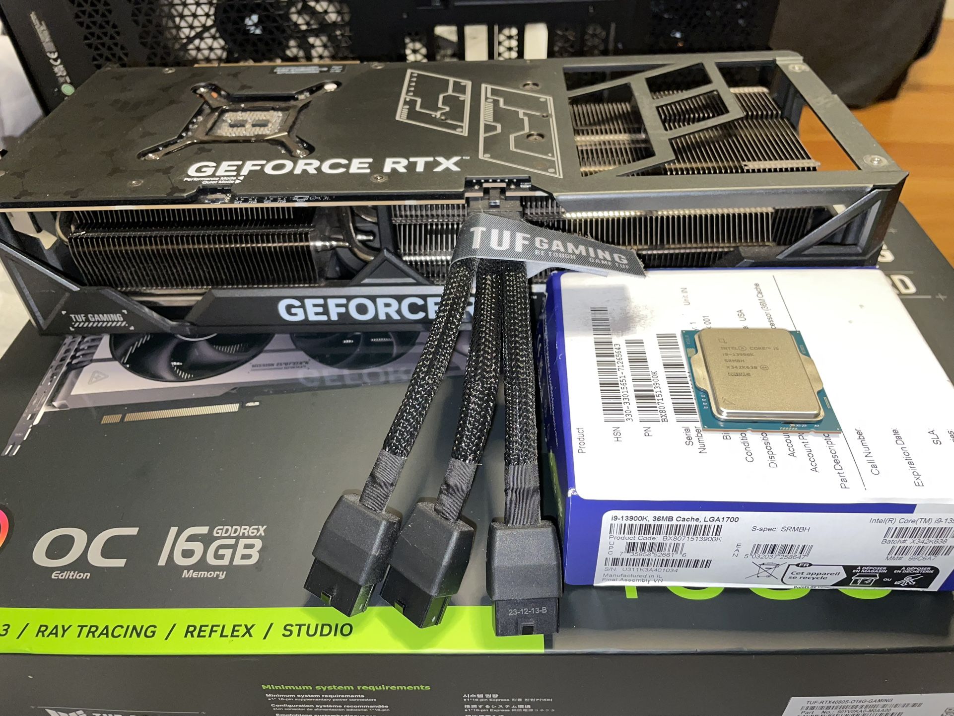 I9 13000K & Nvidia 4080S BUNDLE FOR SALE