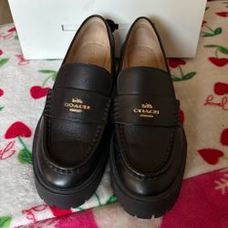 Black Coach Loafers