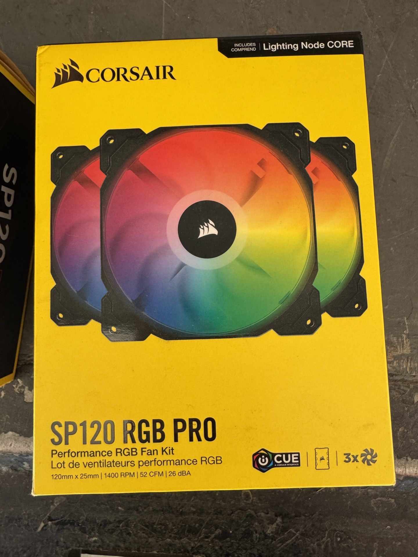 Power supply and case fans