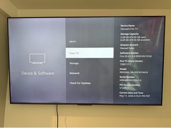 Fire smart tv
