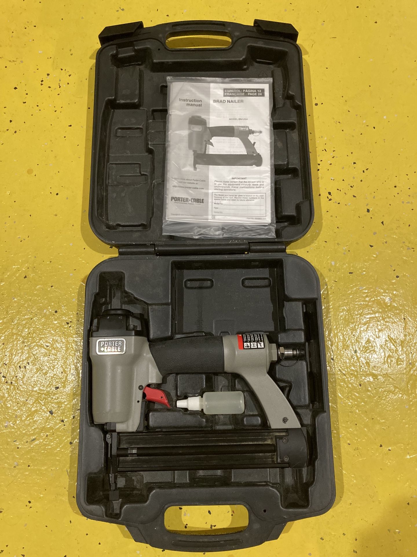 Porter Cable 18Ga. Brad Nailer BN125A BN125A Brad nailer for sale. 5/8