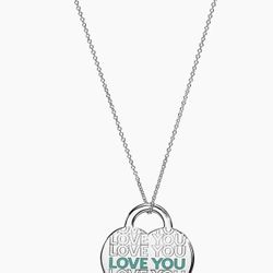 Tiffany & Company “Love You” Charm
