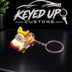 Miniature Race Car Keychain — Independently Modified