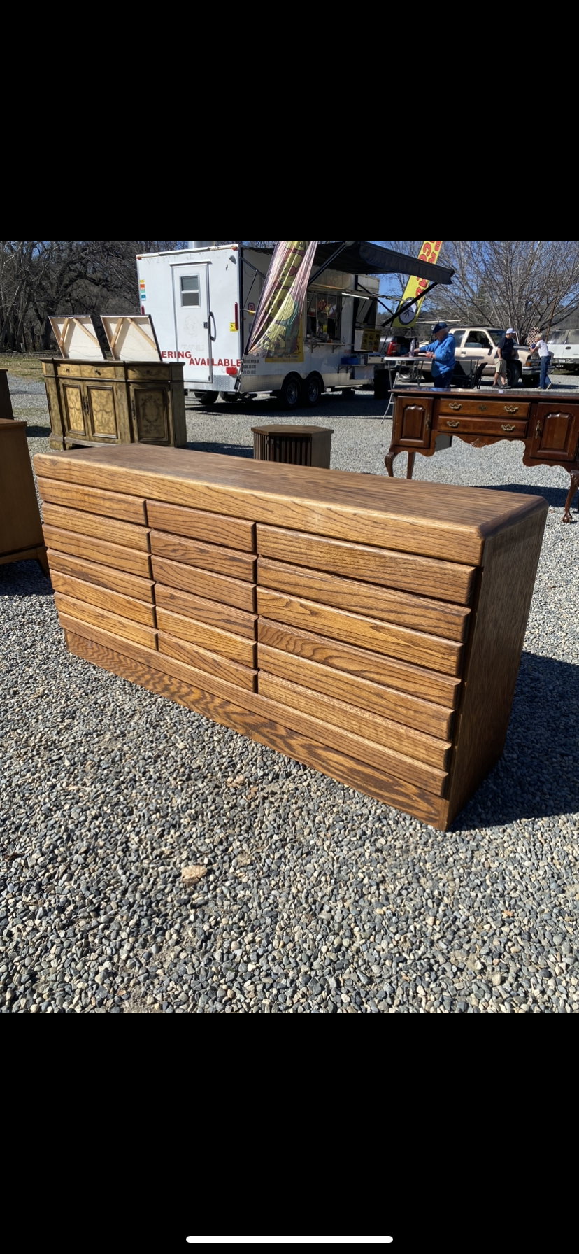 Oak dresser
