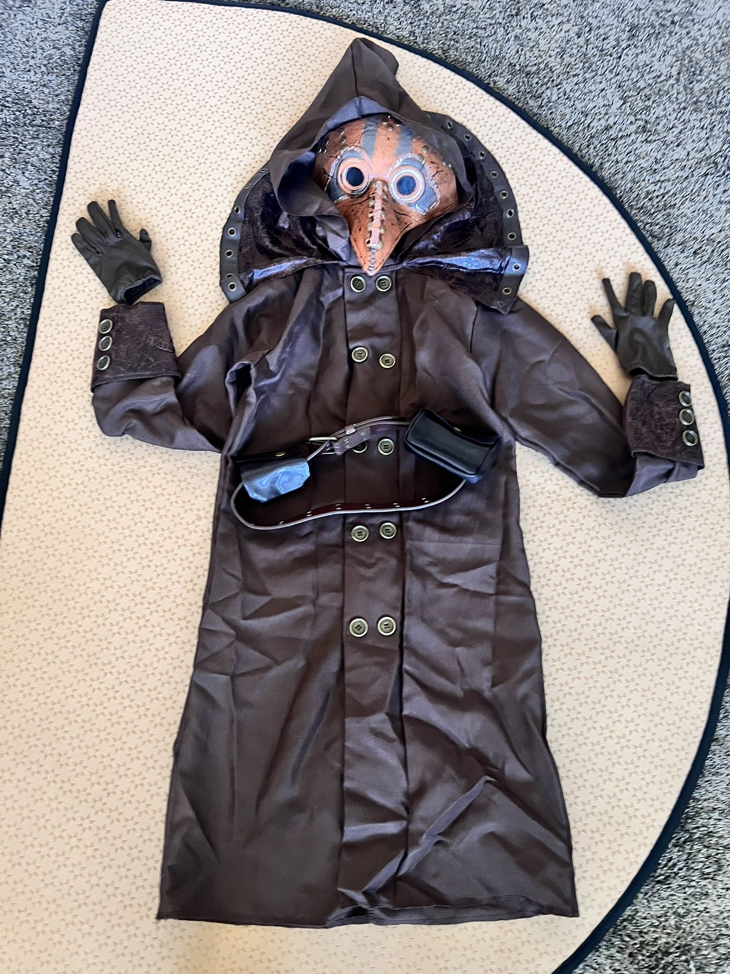 MIDIEVAL PLAGUE DOCTOR - BRAND NEW - CHILD XL SIZE - From SPIRIT HALLOWEEN