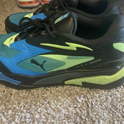 Size 8.5 Puma RS-X Blue And Green 