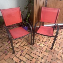 Two Chairs and Table 