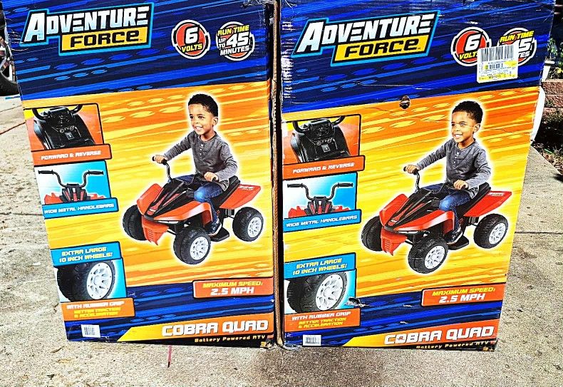 Quad 6v Ride on atv
Cuatrimoto electrica para niños